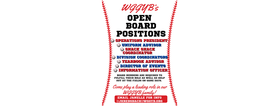 Open Board Positions